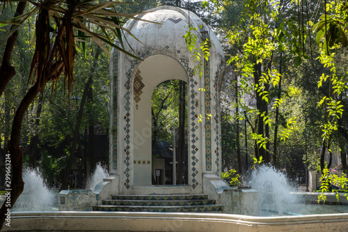 Park in Mexico City near the district of Polanco