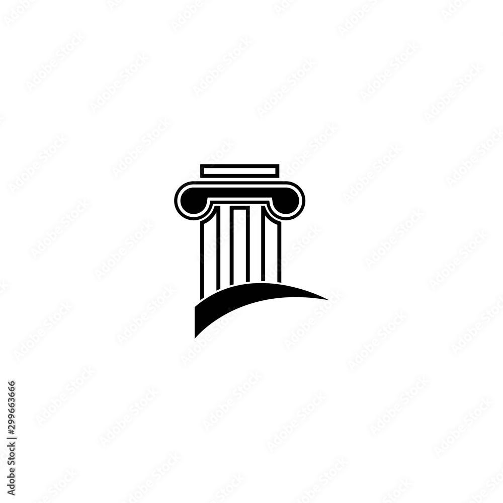 Law logo template vector icon design Law logo template vector icon design
