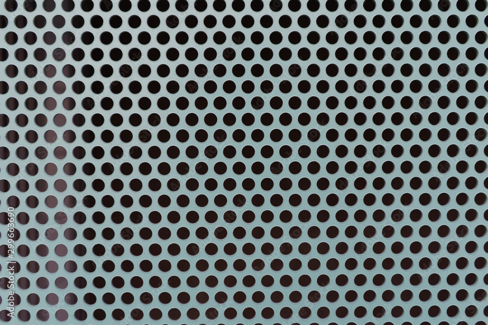 Steel plates with holes for texture. Steel plates with holes for texture.