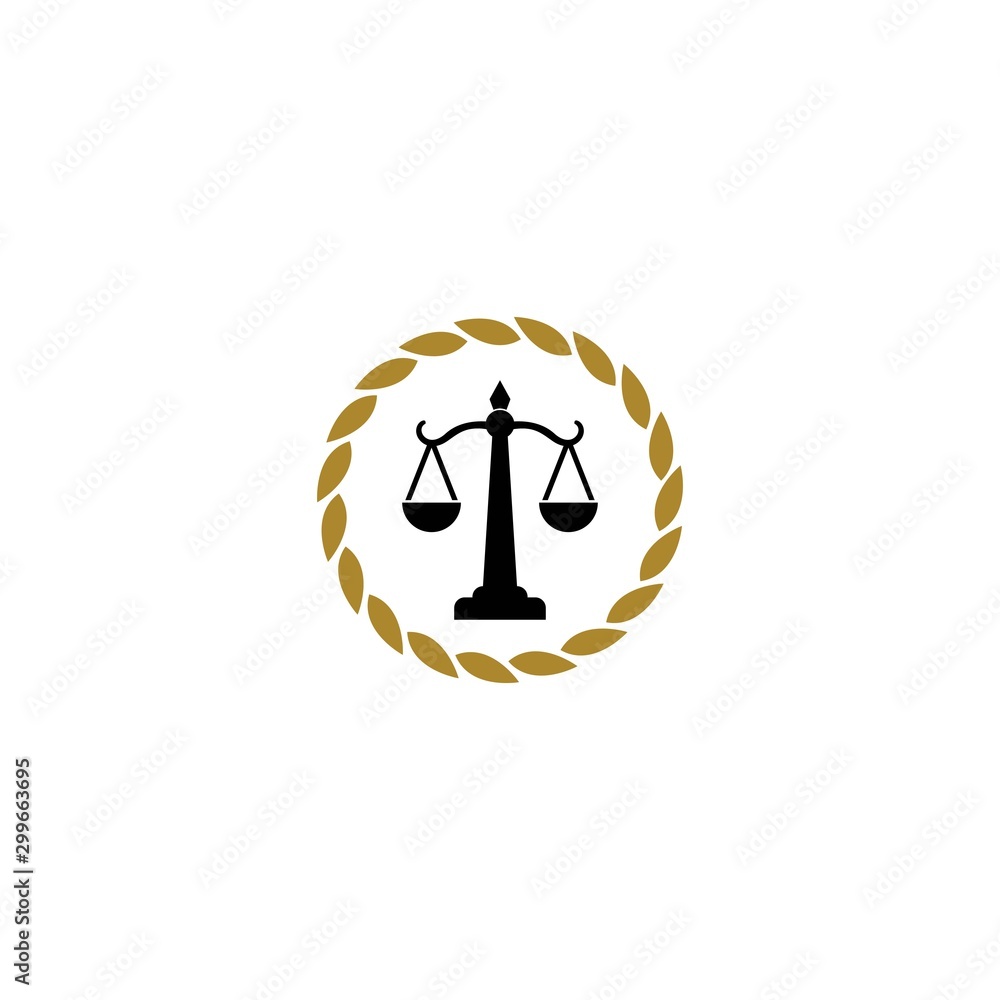 Law logo template vector icon design Law logo template vector icon design
