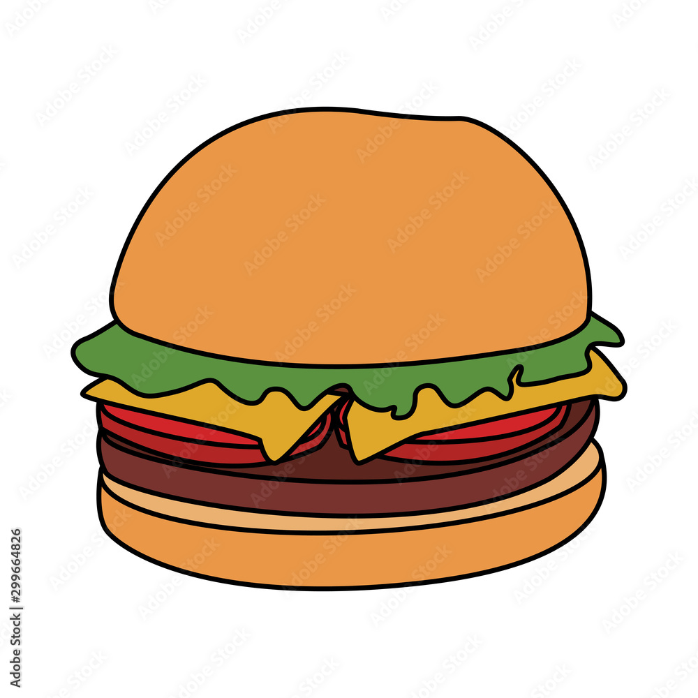 hamburger icon, Fast food design hamburger icon, Fast food design