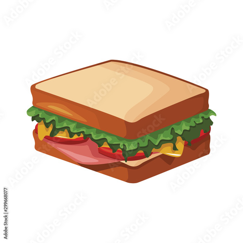sandwich icon, Fast food design