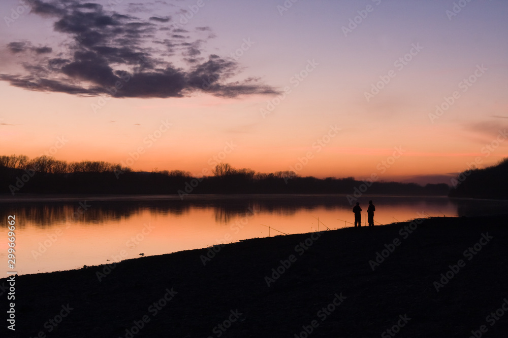 Obraz premium On fishing