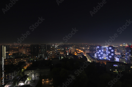 Night city view from above © VP
