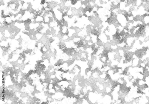 Vector marble background with silver metallic texture. 
