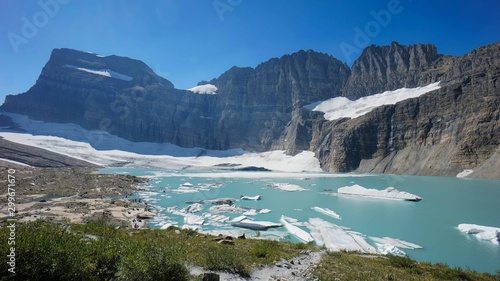 Upper Grinnell Glacier Lake