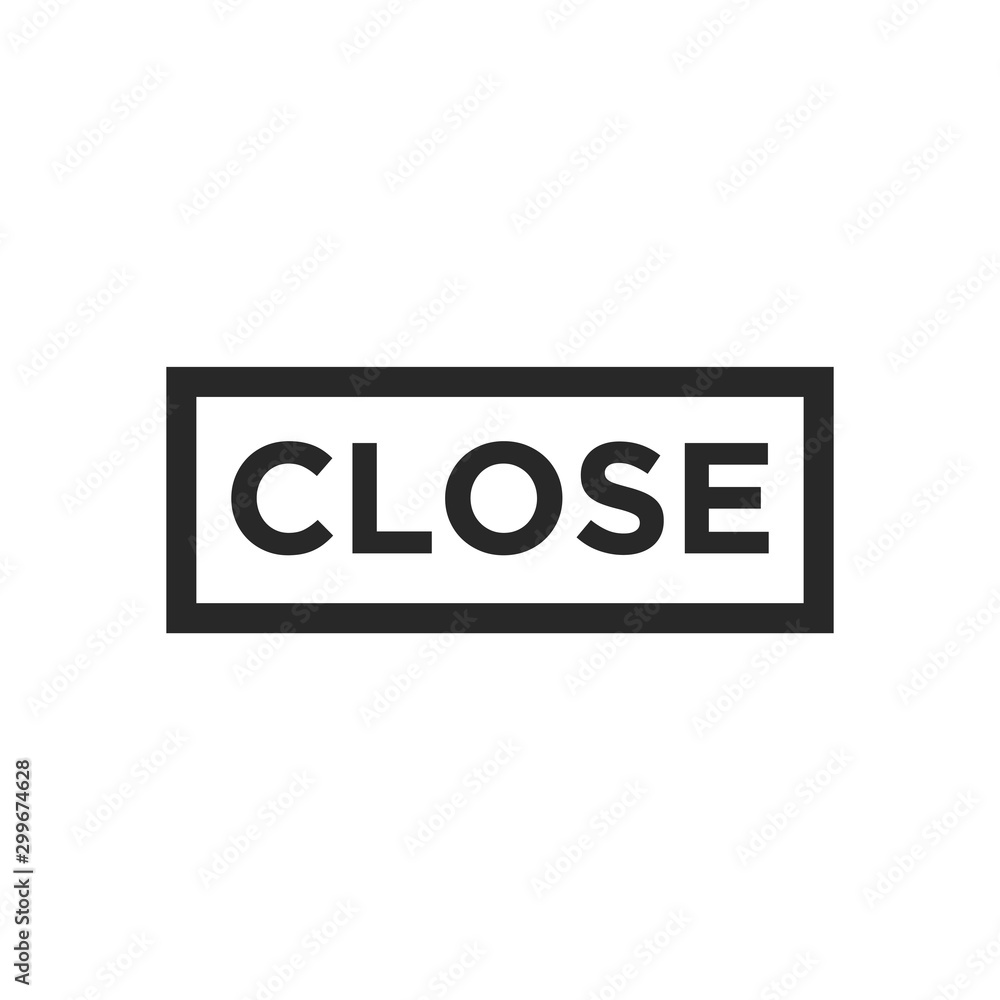 Close and Open icon vector isolated symbol illustration EPS 10 Close and Open icon vector isolated symbol illustration EPS 10