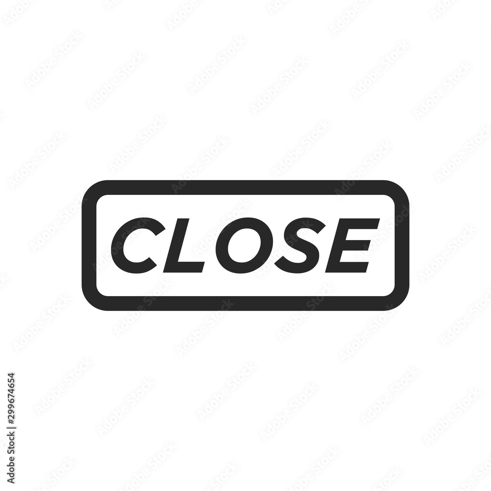 Close and Open icon vector isolated symbol illustration EPS 10 Close and Open icon vector isolated symbol illustration EPS 10