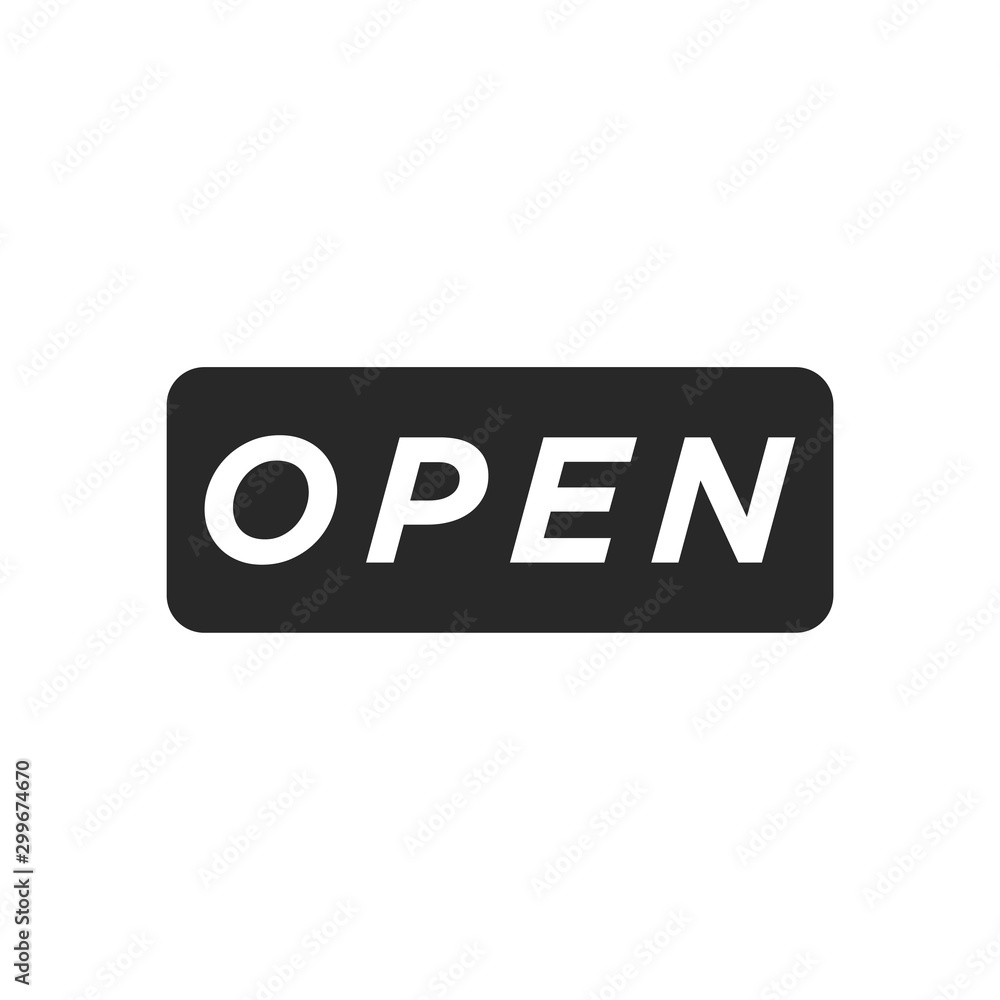 Close and Open icon vector isolated symbol illustration EPS 10