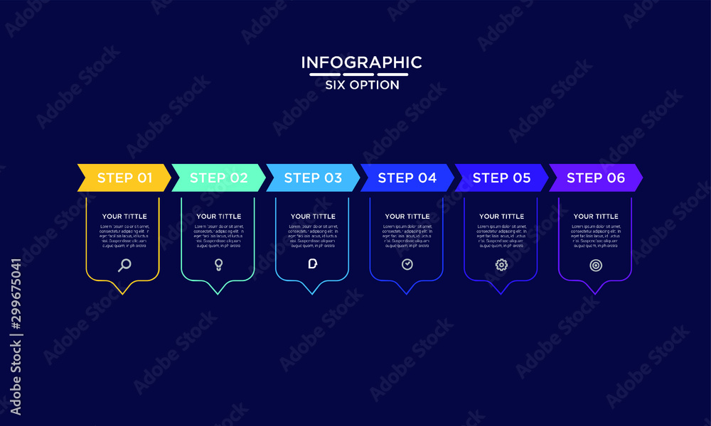 Vector Infographic stack chart design with icons and 6 options or steps. Infographics for business concept. Can be used for presentations banner, workflow layout, process diagram, flow chart, Vector Infographic stack chart design with icons and 6 options or steps. Infographics for business concept. Can be used for presentations banner, workflow layout, process diagram, flow chart,