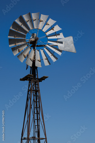 Australian Windmill detail, Outback South Australia.