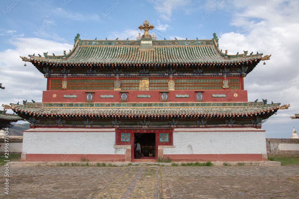 Shankh Monastery temple in Mongolia Shankh Monastery temple in Mongolia