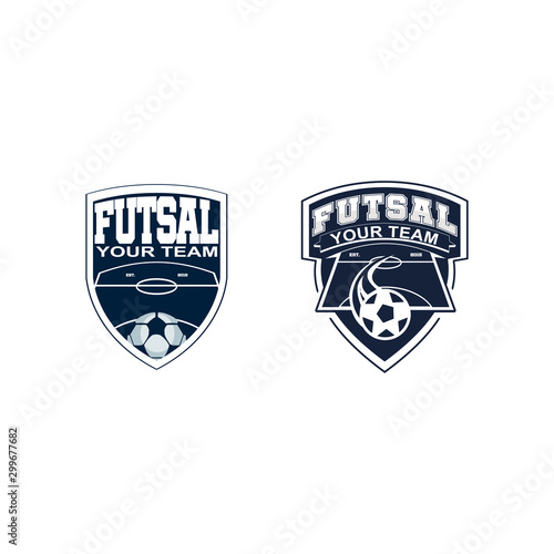 soccer and futsal logo 