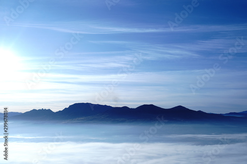 美しい阿蘇山の雲海