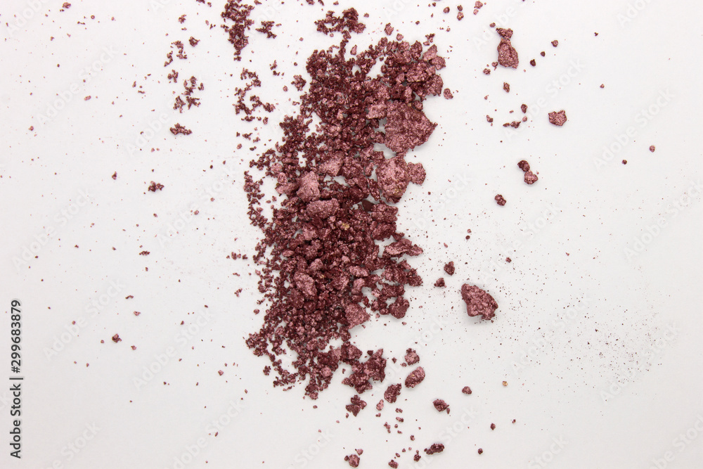 This is a photograph of a Metallic Purple Powder Eyeshadow isolated on a White Background This is a photograph of a Metallic Purple Powder Eyeshadow isolated on a White Background