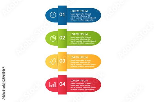 step infographic or process infographic template design . business infographic concept for presentations, banner, workflow layout, process diagram, flow chart and how it work