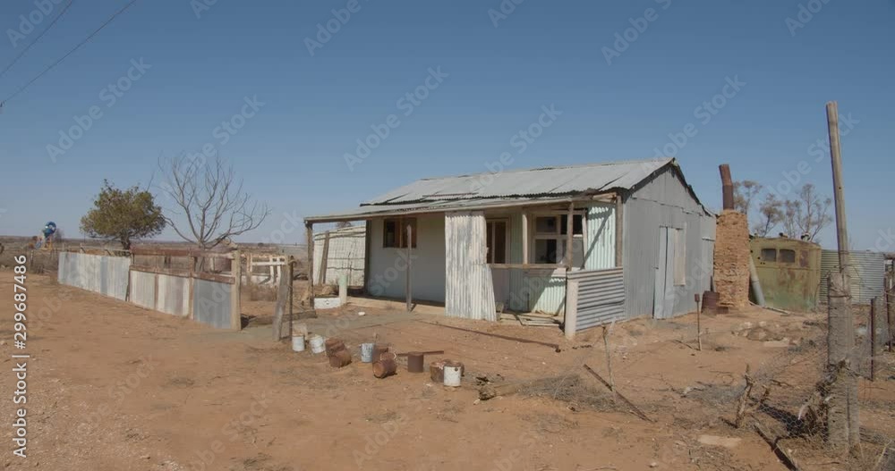 The remains of a deserted house in the abandoned town of Olary, 400kms north-east of Adelaide, South Australia, Australia The remains of a deserted house in the abandoned town of Olary, 400kms north-east of Adelaide, South Australia, Australia