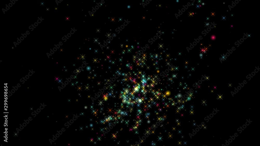 4k animated festive background of sparkling stars and circles 4k animated festive background of sparkling stars and circles
