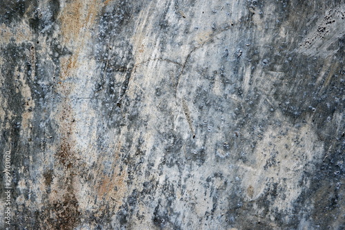 Stucco white wall background or texture.Wall fragment with scratches and cracks.White and golden messy wall stucco texture background. Decorative wall paint.Ultrawide Grunge Seamless Grey Grunge.