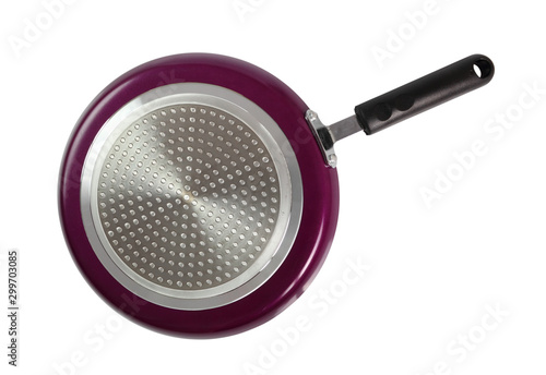 Pancake Frying Pan. Isolated with clipping path.