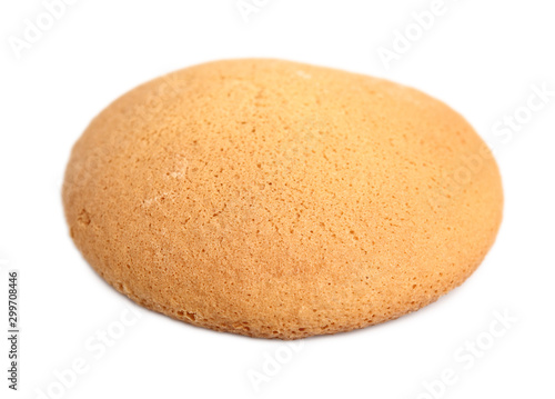Sponge biscuits. Isolated on a white background.