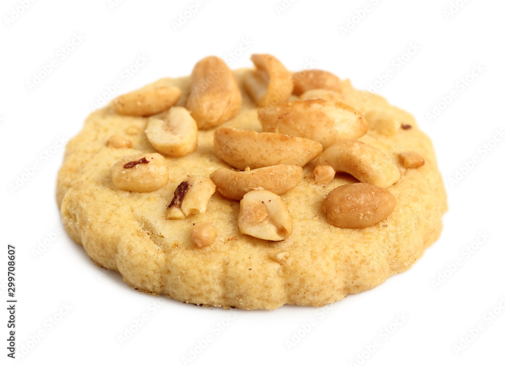 Peanut сookies. Isolated on a white background. Peanut сookies. Isolated on a white background.