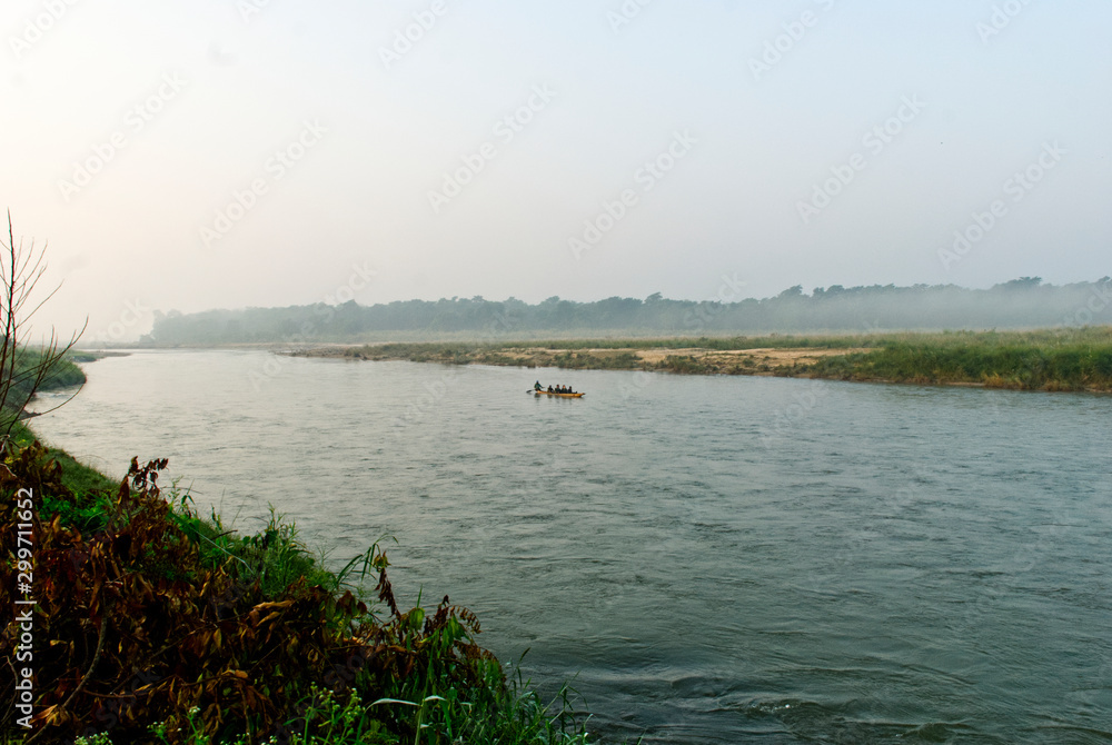 Flussfahrt Nepal Chitwan