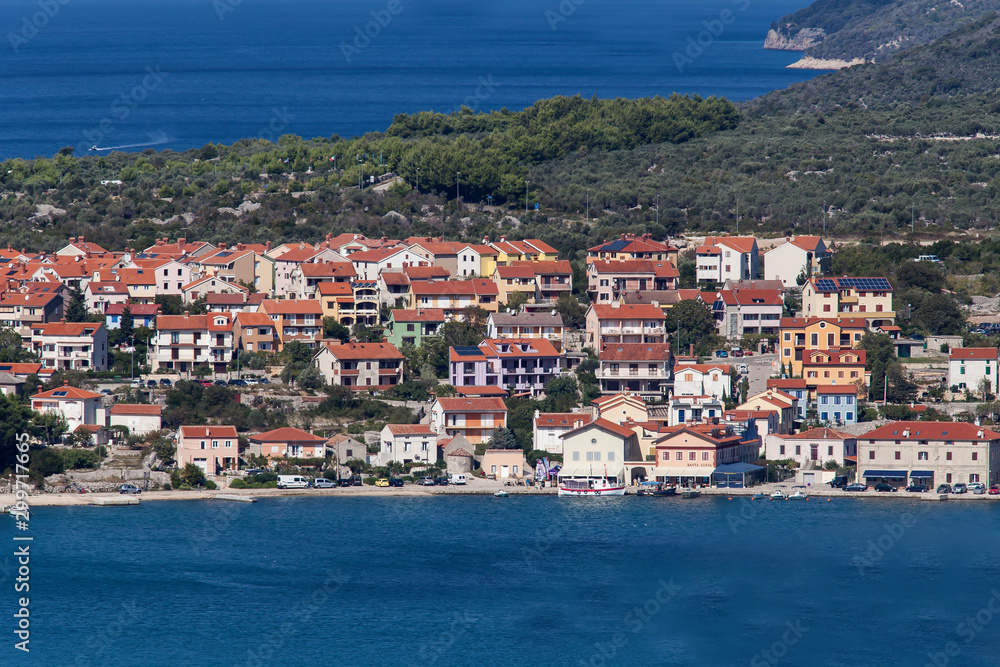  Blick auf  Cres, Kroatien, Europa|View onto  Cres, Croatia, Europe