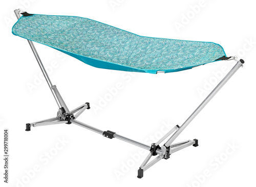 Hammock with self supporting stand blue print