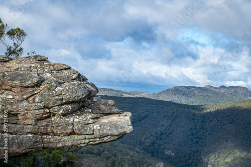 mountains and blue sky