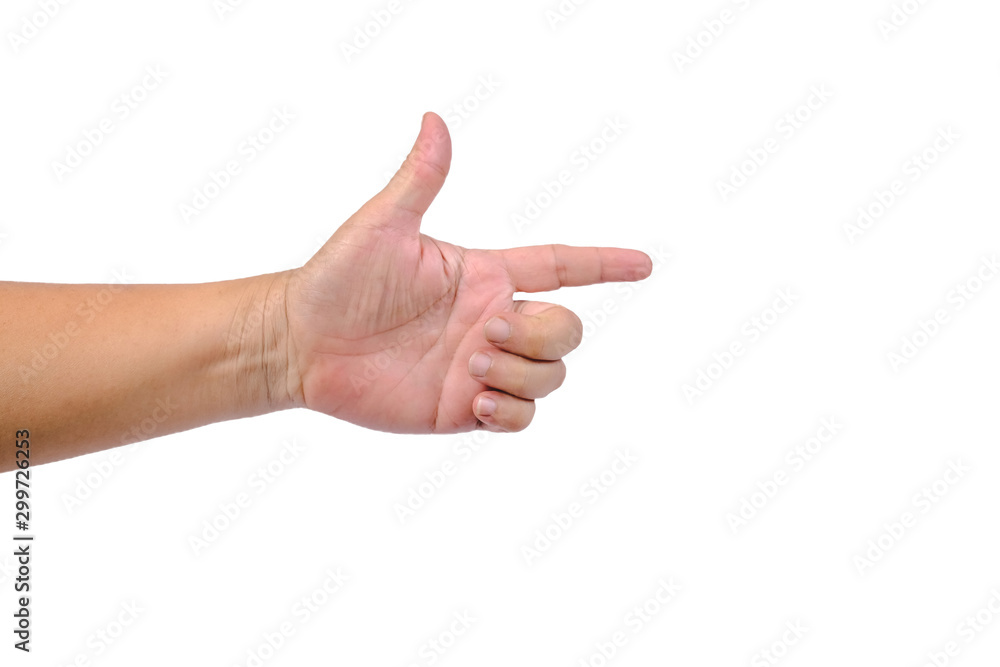 Close up hands to praying on white background. Close up hands to praying on white background.