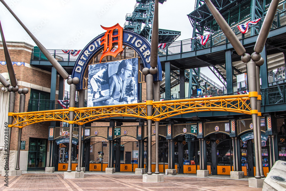 Comerica park (detroit) hi-res stock photography and images - Alamy