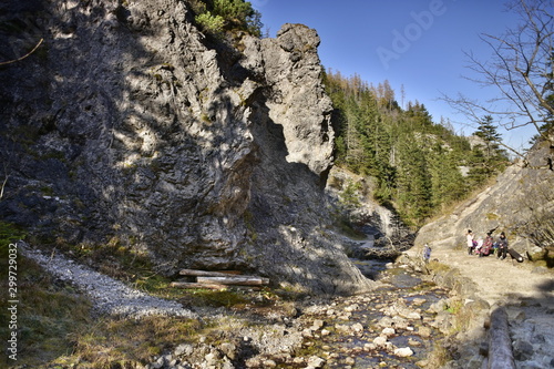 Gorge in the Western Tatras, White Valley, Dolina Bialego 