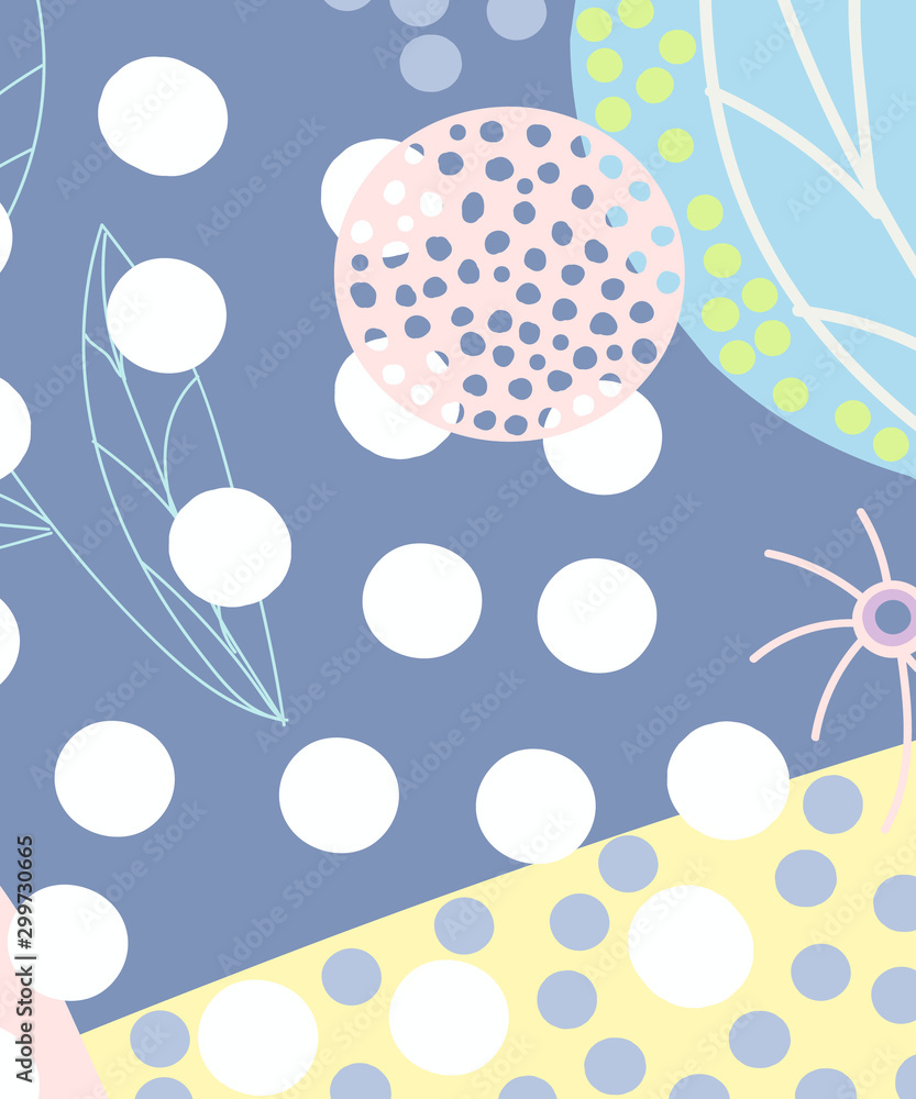 Abstract colorful pattern and many decorative bright bursts of texture design. Vector image.