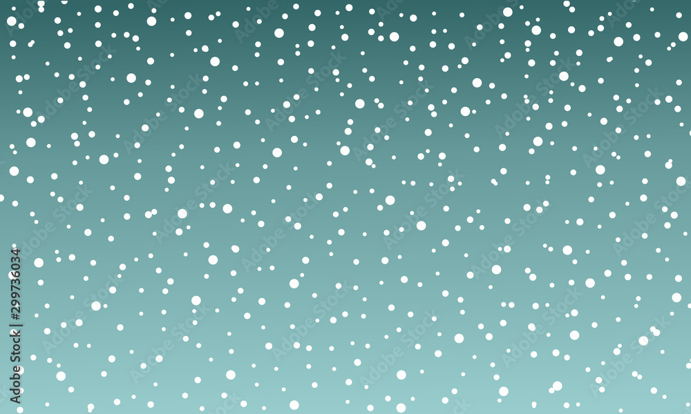Vector illustration falling snow. Many small snowflakes on a blue background. Vector illustration falling snow. Many small snowflakes on a blue background.