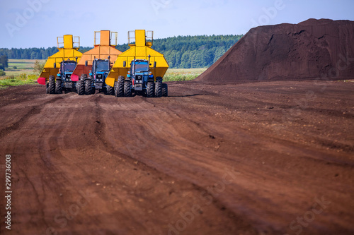 Peat production