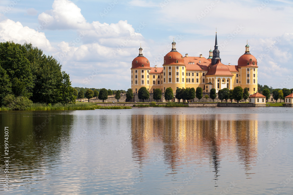 Schloss Moritzburg Landschaft