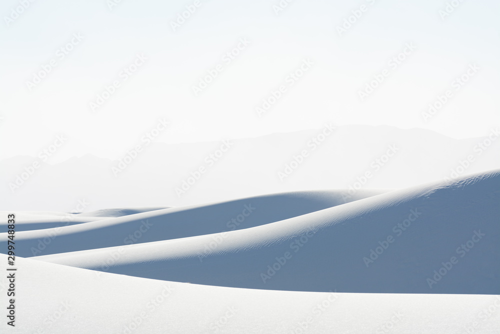 white sand in new Mexico 