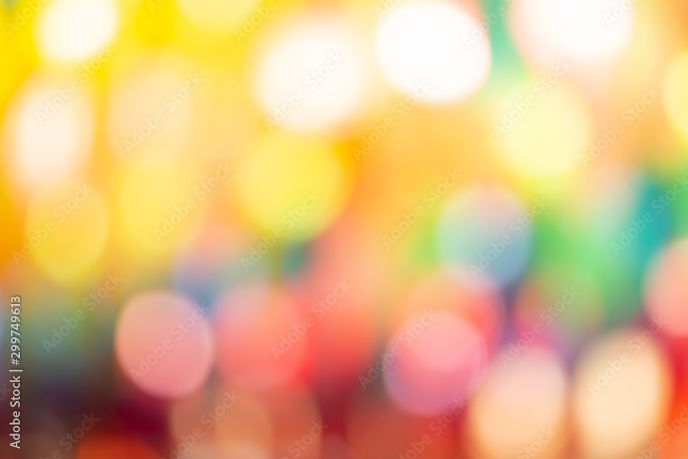 Fototapeta premium Colorful Bokeh Art Abstract ,Creative design templates for product web and mobile applications