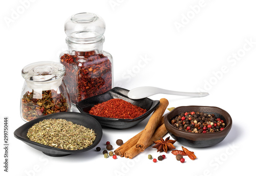 Fototapeta Naklejka Na Ścianę i Meble -  spices set