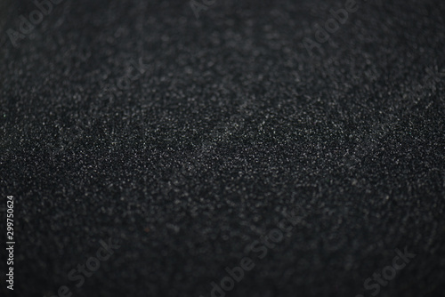 Black glitter bright perfect  texture christmas abstract background © sumaetho