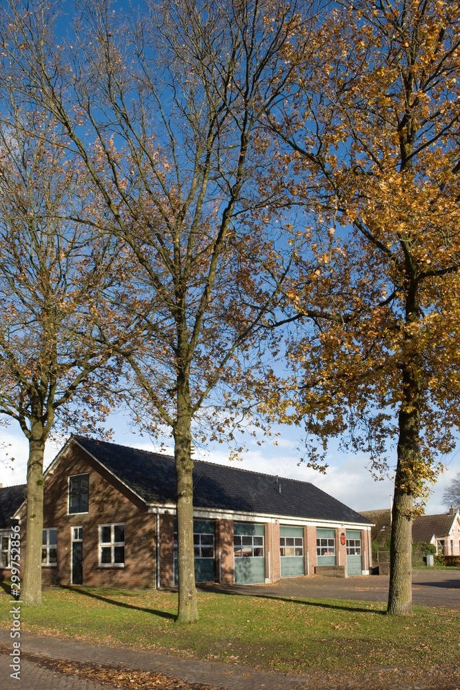 Firebrigade station Netherlands Dwingeloo Firebrigade station Netherlands Dwingeloo