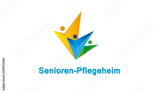 Senioren-Pflegeheim Logo, Altersheim Logo