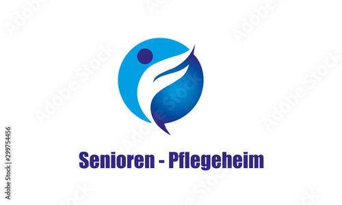 Senioren-Pflegeheim Logo, Altersheim Logo ,Pflegeheim Logo