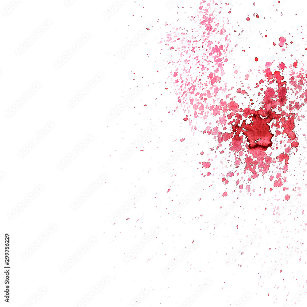 Beautiful watercolor ink drops on white paper, splatter spreading on clear background. Perfect for motion graphics, digital composition. Beautiful watercolor ink drops on white paper, splatter spreading on clear background. Perfect for motion graphics, digital composition.