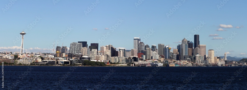 Fototapeta premium Seattle from Sea