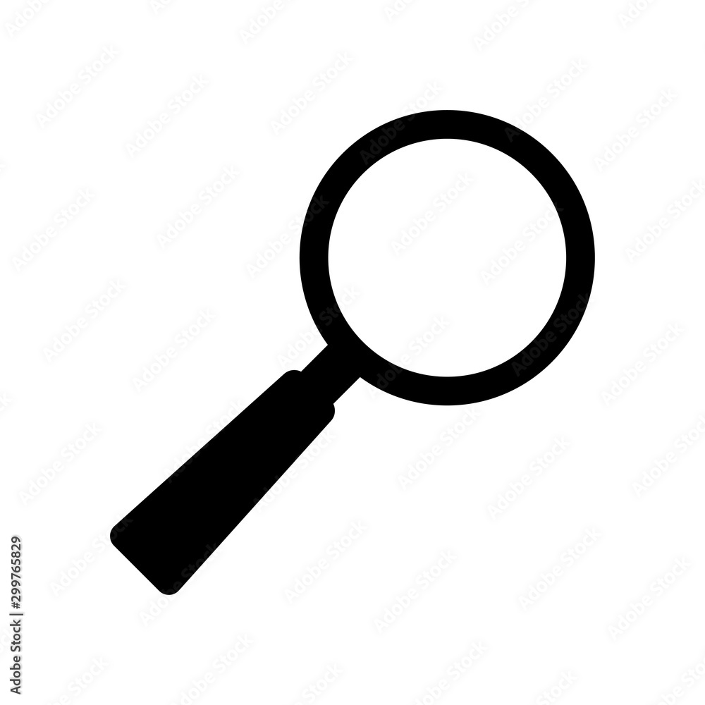 Magnifying Icon Vector Design Template Magnifying Icon Vector Design Template