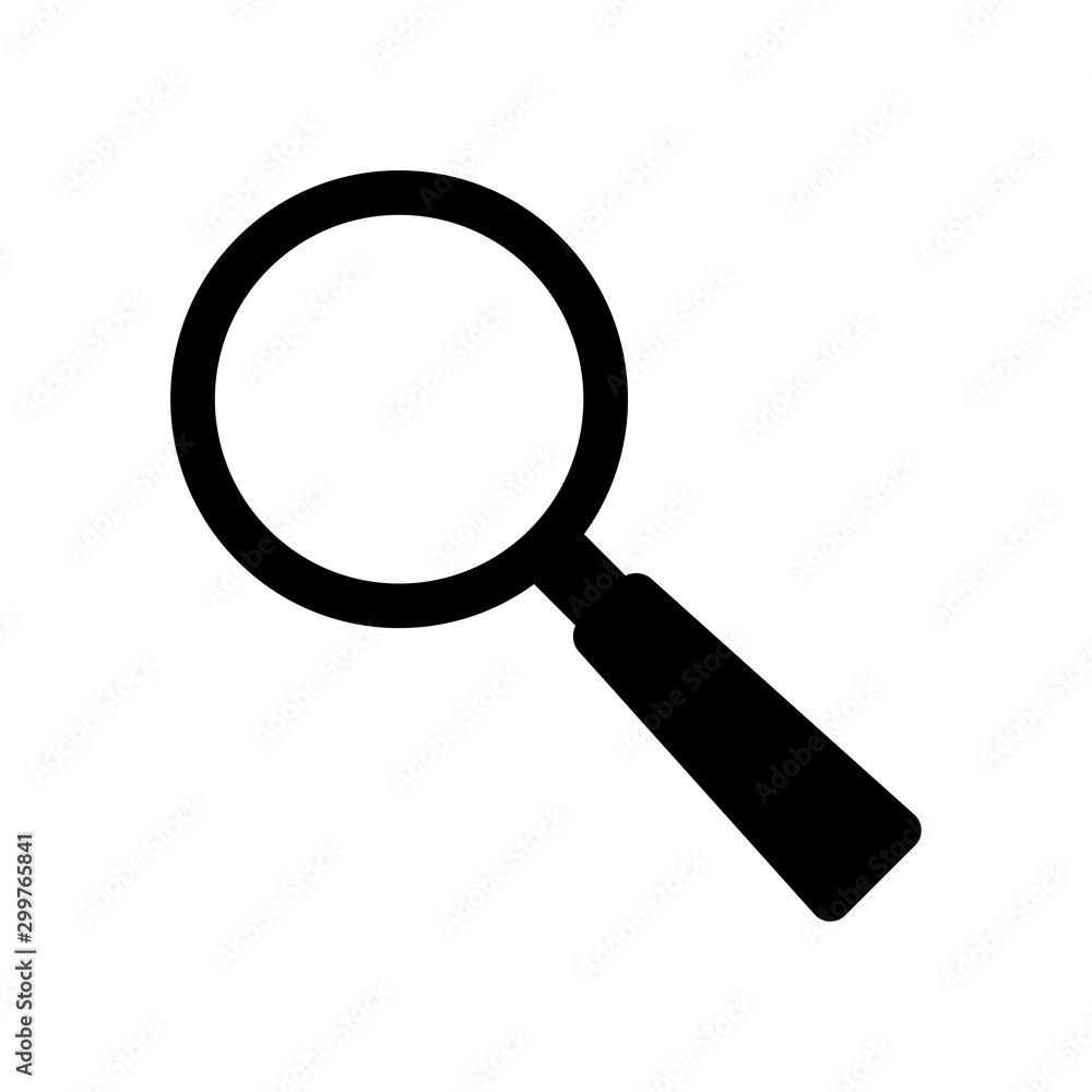 Magnifying Icon Vector Design Template Magnifying Icon Vector Design Template
