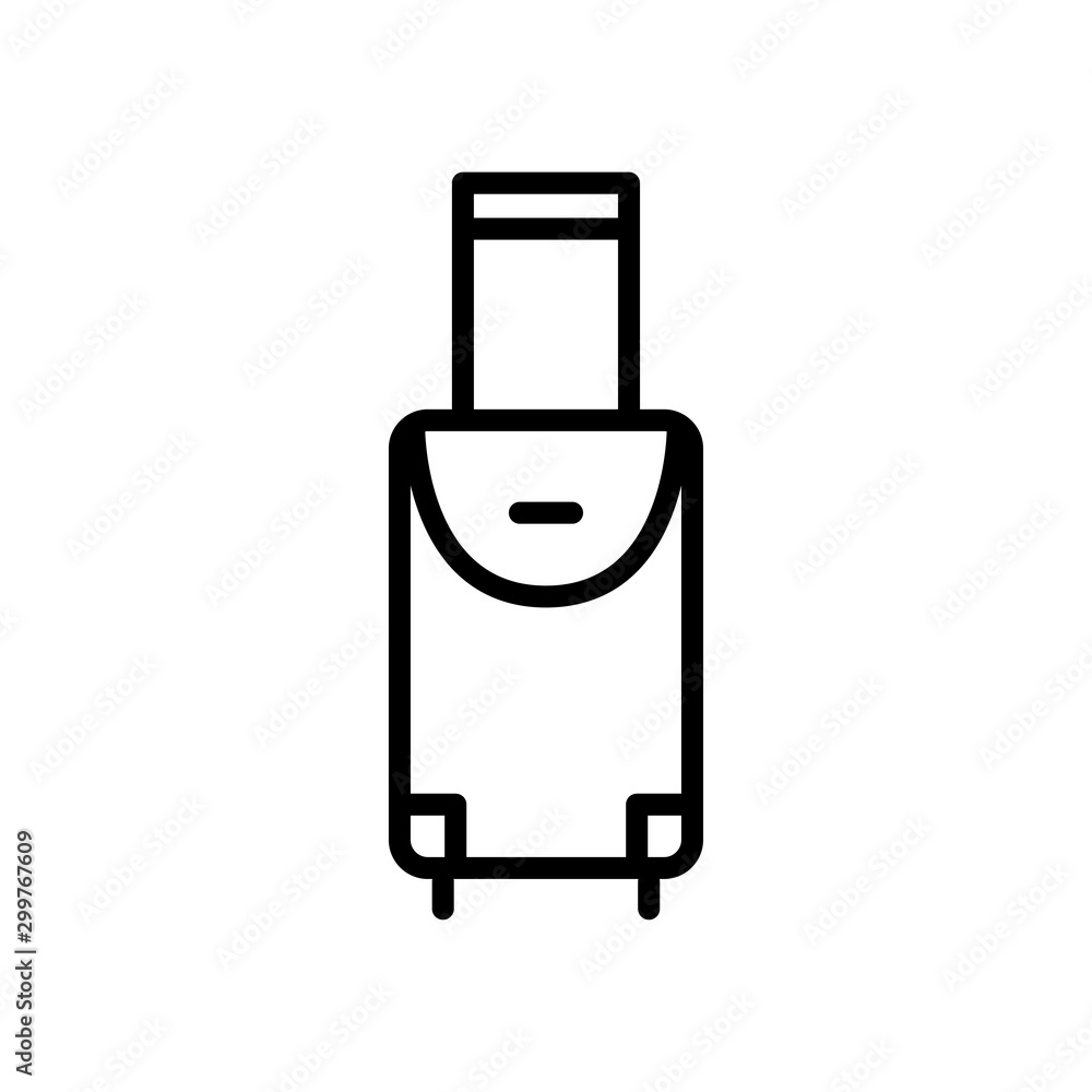 Travel Bag Icon Vector Design Template Travel Bag Icon Vector Design Template