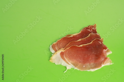 slices of serrano ham
